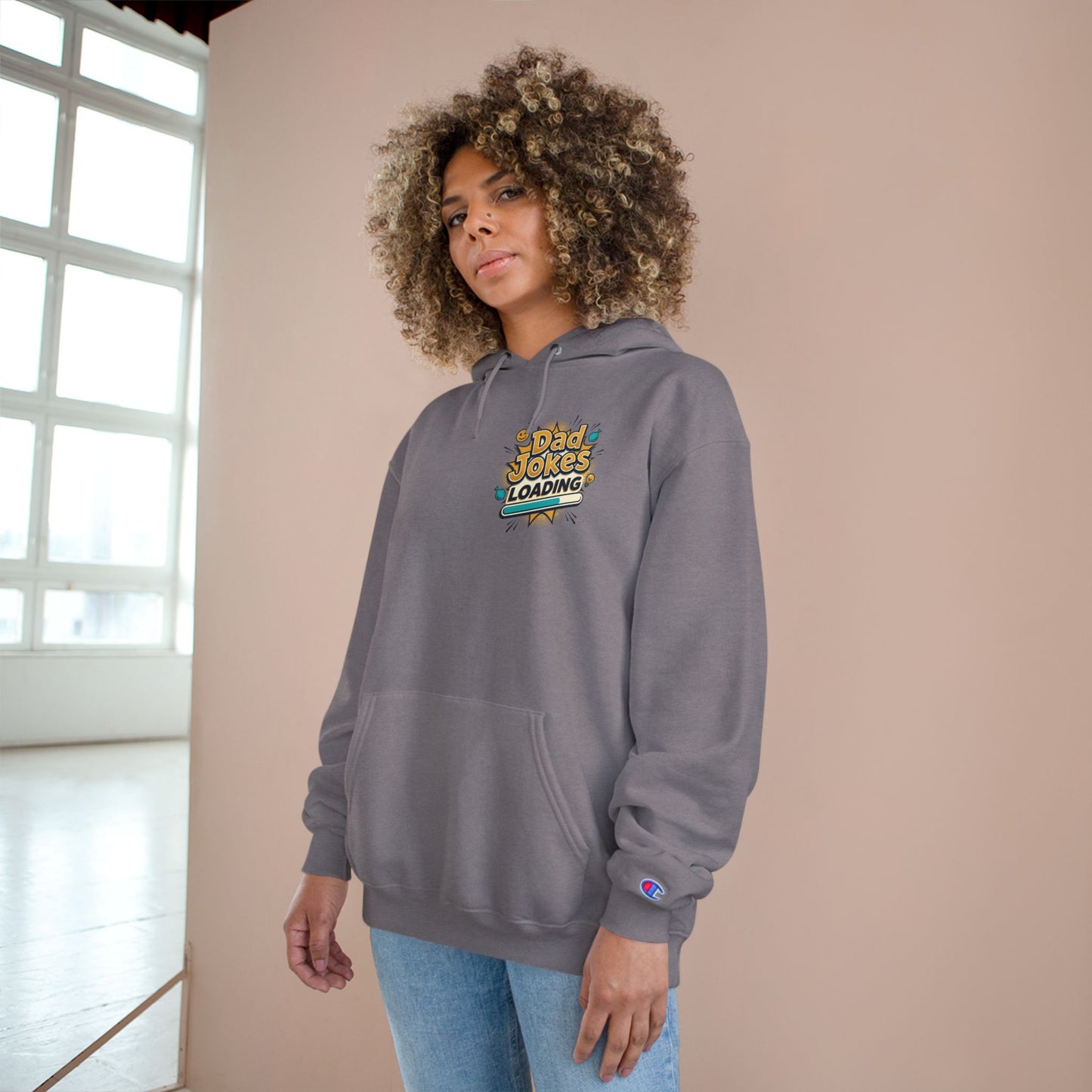 Dad The Man Hoodie — “Dad Jokes Loading” & “The Man, The Myth, The Legend” Graphic Hoodie