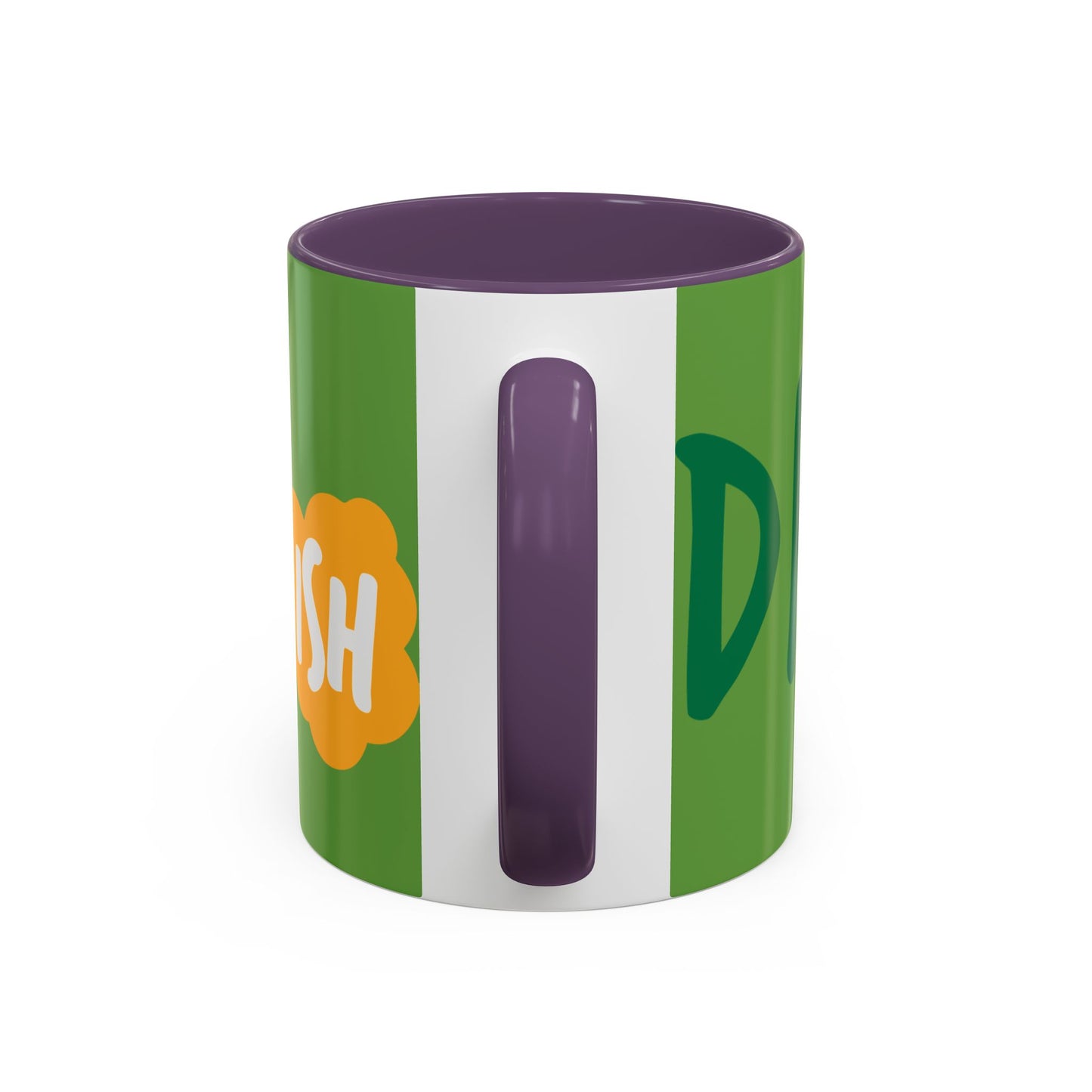 Funny ‘Drunkish’ Accent Coffee Mug — Green Accent 11/15oz