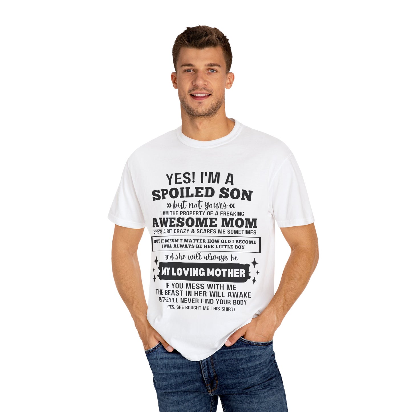 To My Son | Unisex Garment-Dyed T-shirt