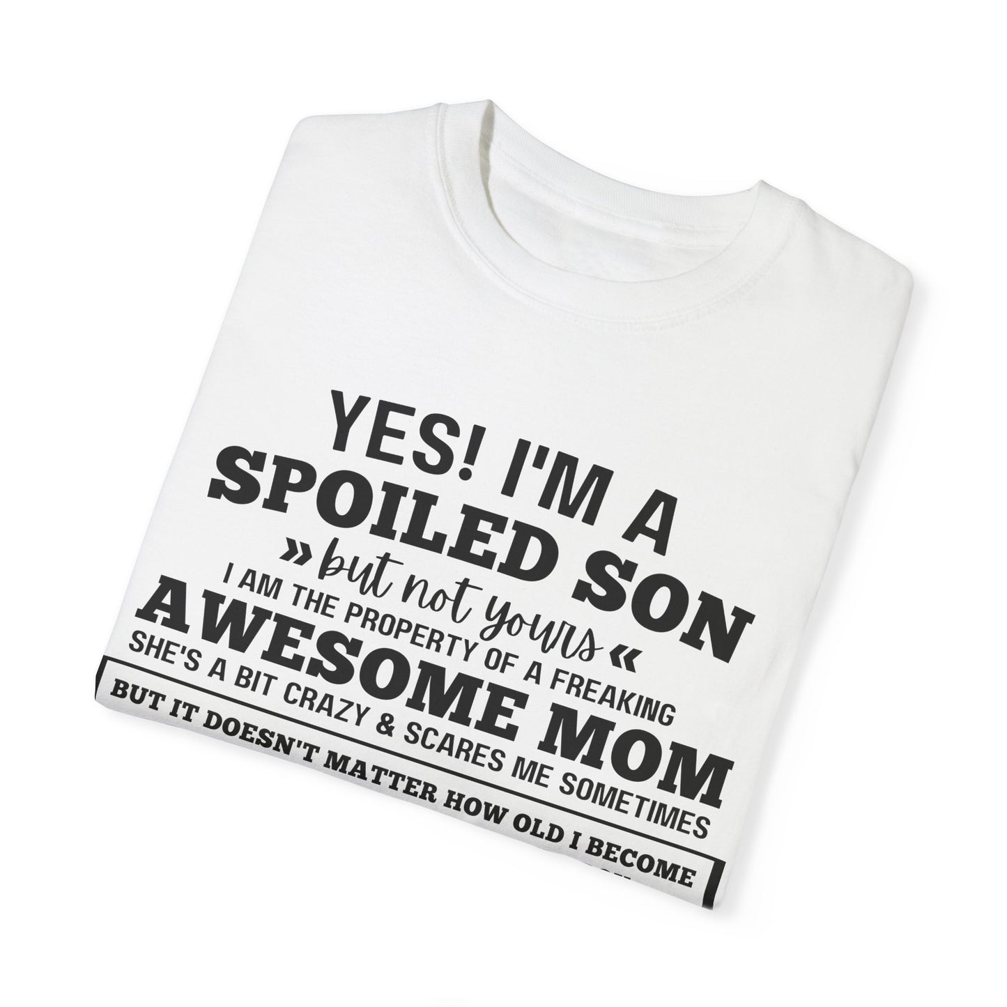 To My Son | Unisex Garment-Dyed T-shirt