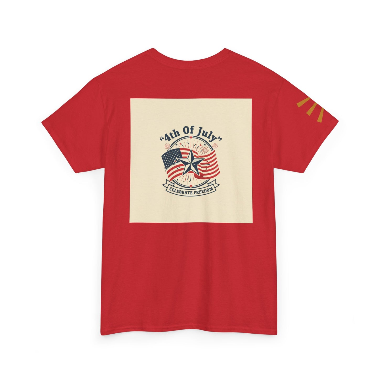 4th of July Americana Tee — Patriotic Flag Picnic T-Shirt