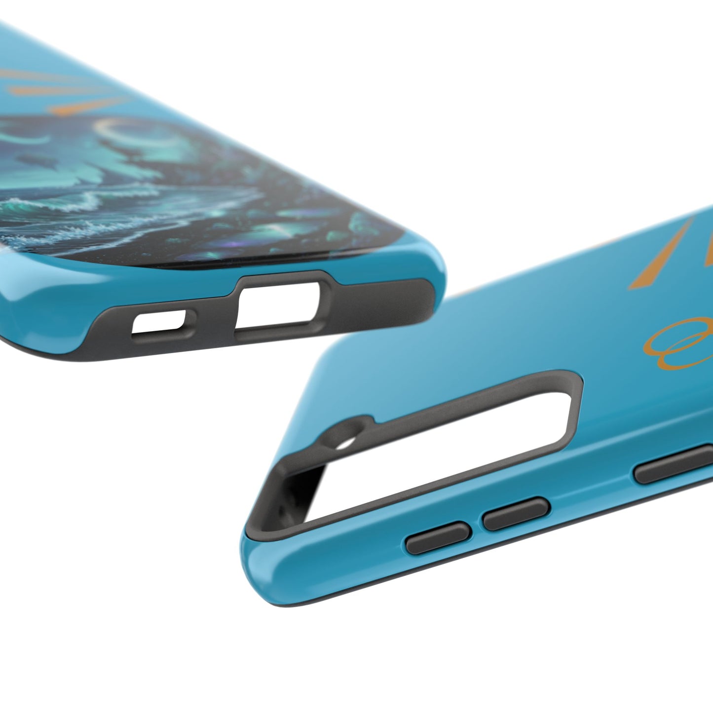 Tough Phone Case — Mystic Moonlit Shore Illustration