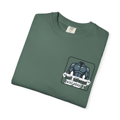 Graphic T-Shirt — “No Announcements, Just Results” Motivational Fitness Tee