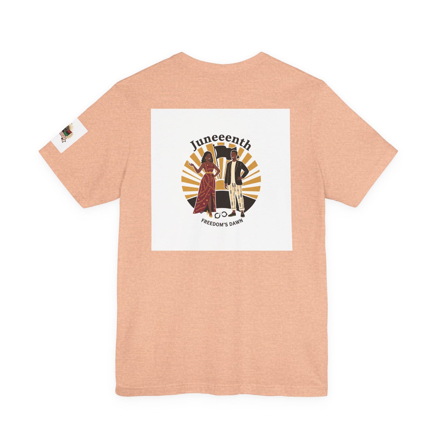 Juneteenth Graphic Tee — "Juneteeth" Freedom Celebration T-Shirt