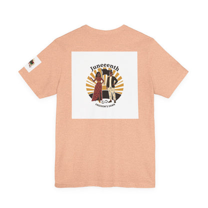 Juneteenth Graphic Tee — "Juneteeth" Freedom Celebration T-Shirt