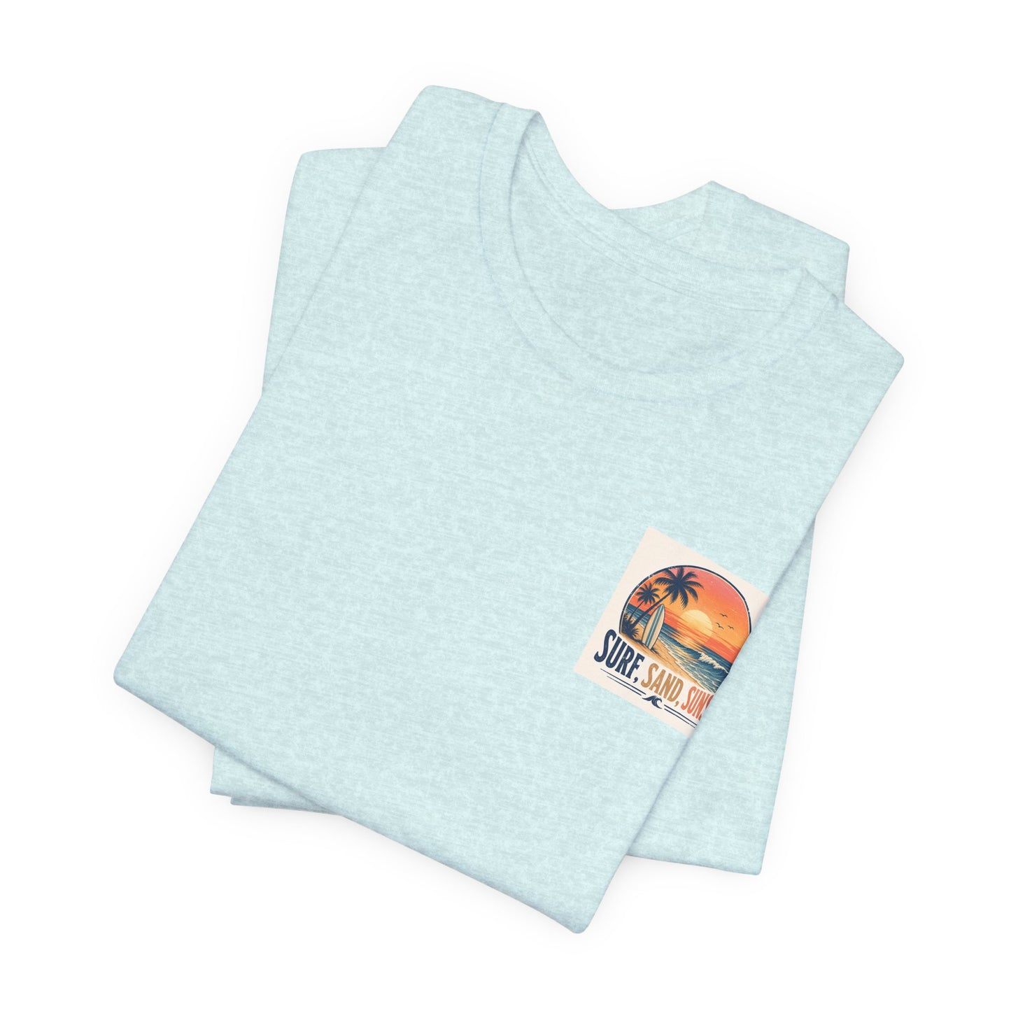 Endless Summer Surf Tee — Retro Sunset Palm Beach T-Shirt