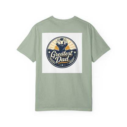 Greatest Dad Vintage Badge T-Shirt