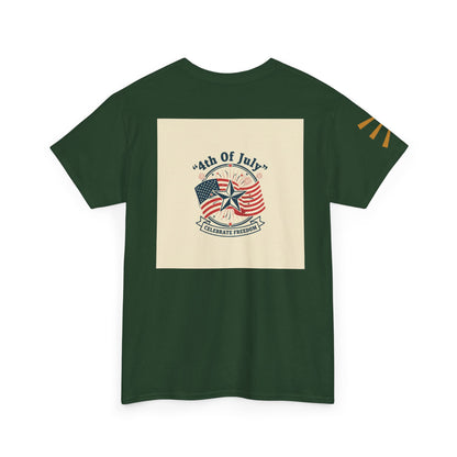 4th of July Americana Tee — Patriotic Flag Picnic T-Shirt