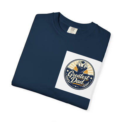Greatest Dad Vintage Badge T-Shirt