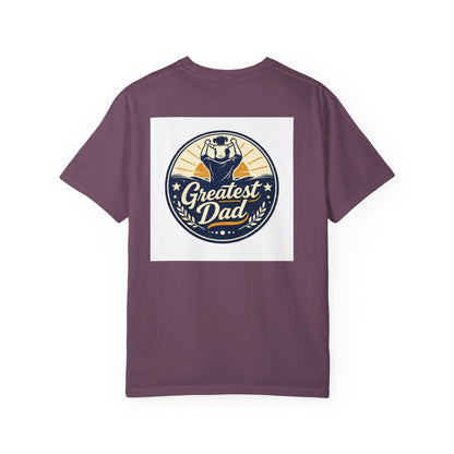 Greatest Dad Vintage Badge T-Shirt