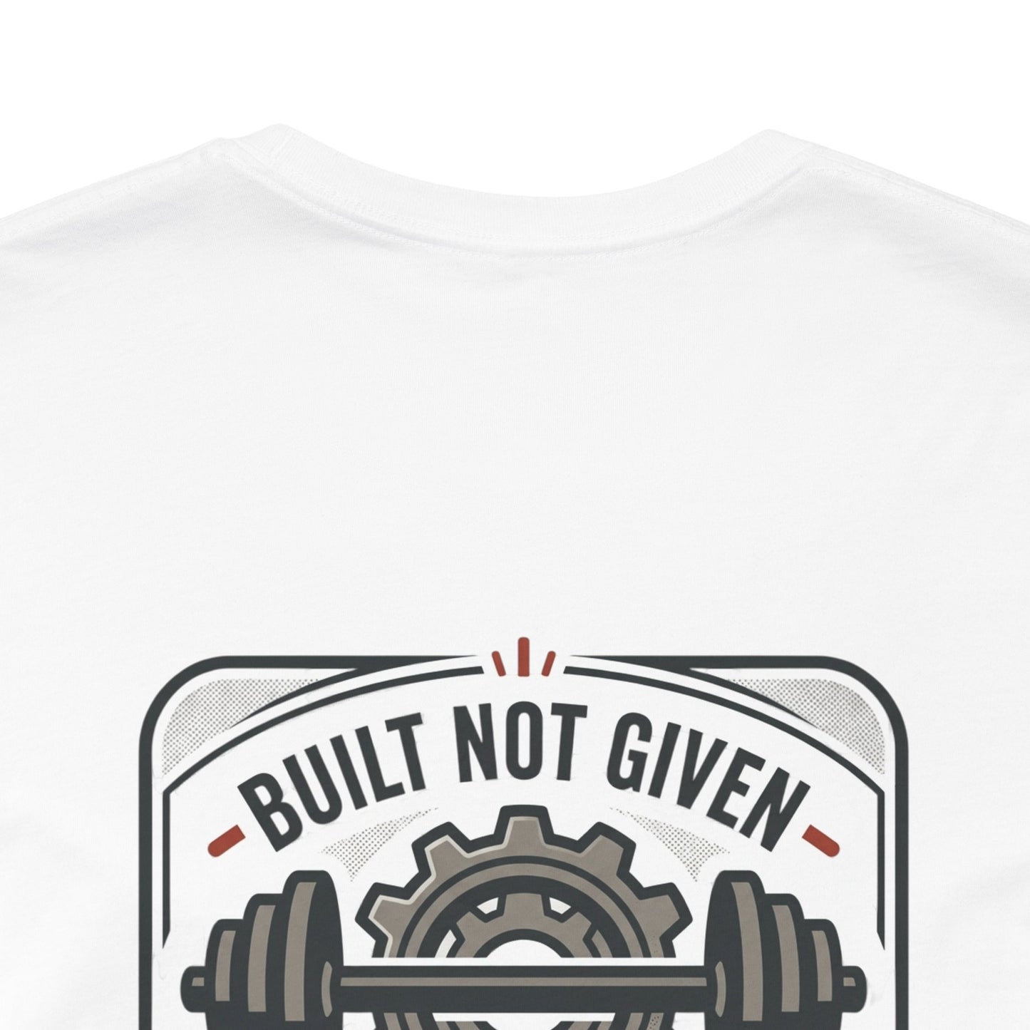 Stay Focused / Built Not Given Fitness T‑Shirt — “Stay Broke or Focused” Motivational Gym Tee