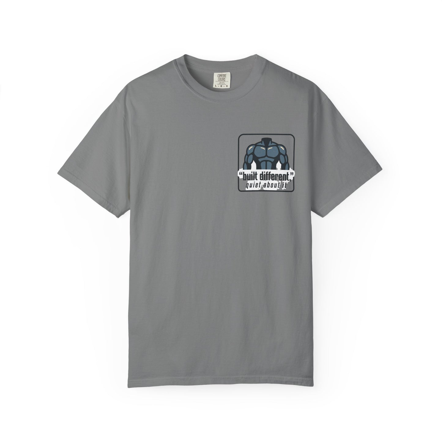 Graphic T-Shirt — “No Announcements, Just Results” Motivational Fitness Tee