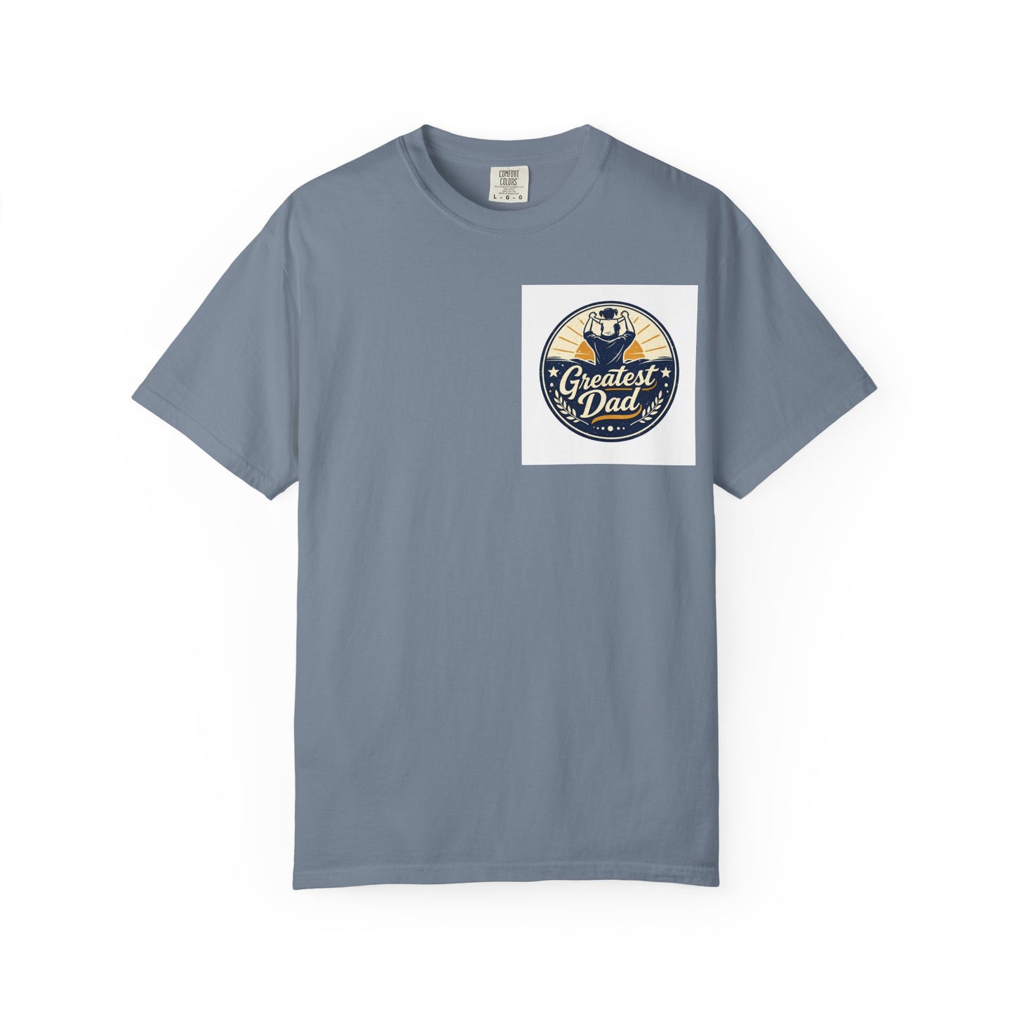 Greatest Dad Vintage Badge T-Shirt