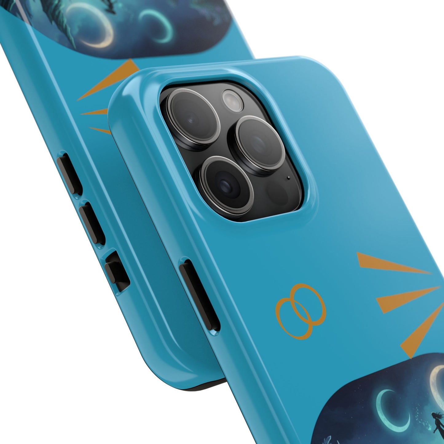 Tough Phone Case — Mystic Moonlit Shore Illustration