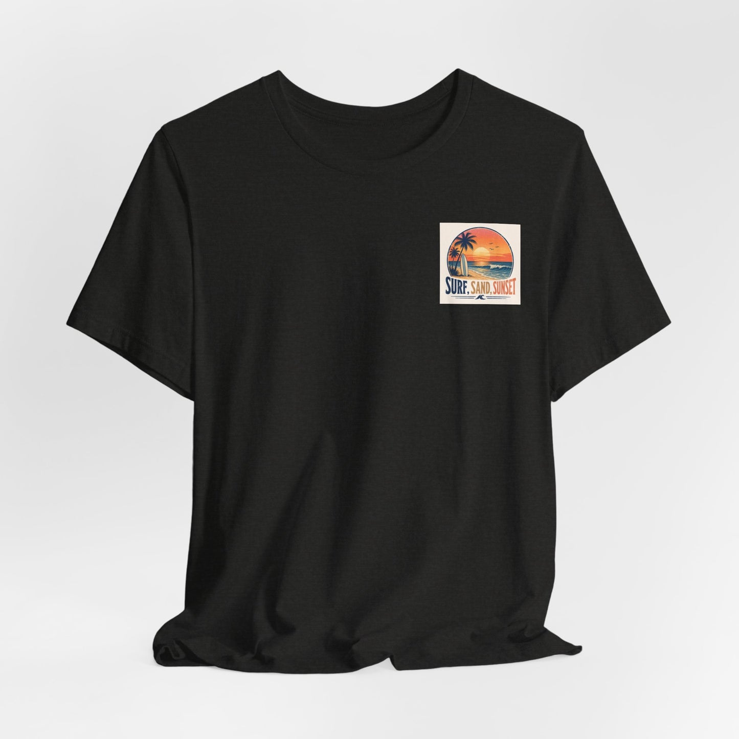 Endless Summer Surf Tee — Retro Sunset Palm Beach T-Shirt