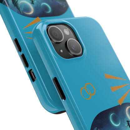 Tough Phone Case — Mystic Moonlit Shore Illustration