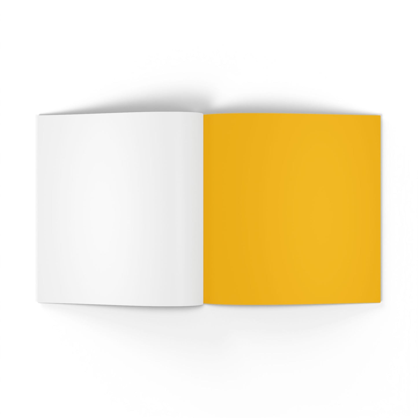 Softcover Photo Book — Minimal Gold Rings & Sunburst Cover, Modern Wedding or Anniversary Photo Album