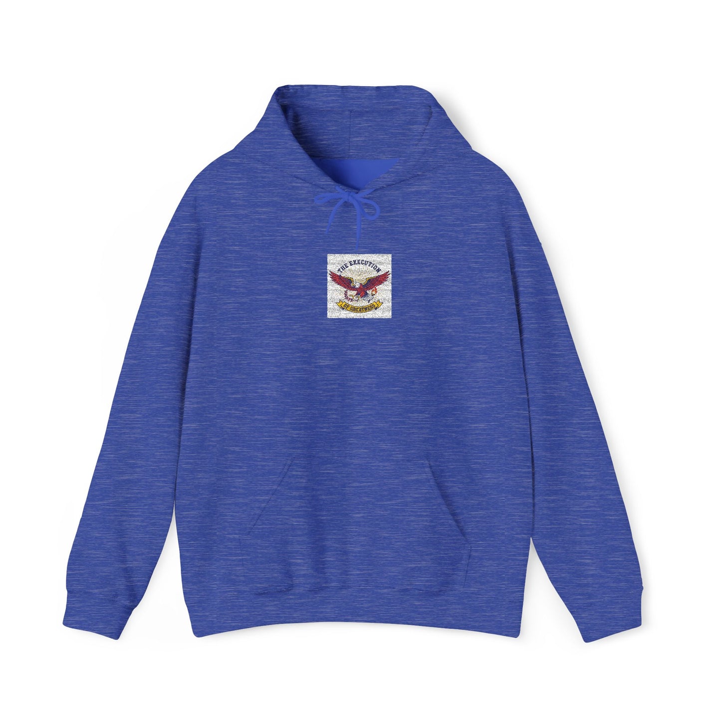 Patriotic Eagle Floral Hoodie – American Flag Wings Graphic Sweatshirt