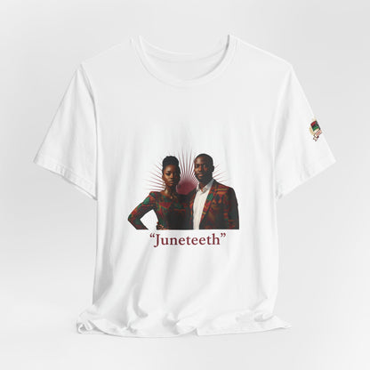 Juneteenth Graphic Tee — "Juneteeth" Freedom Celebration T-Shirt