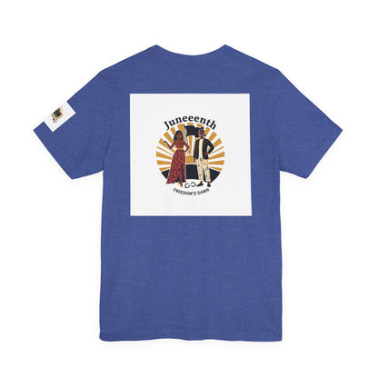 Juneteenth Graphic Tee — "Juneteeth" Freedom Celebration T-Shirt