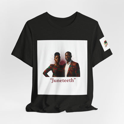 Juneteenth Graphic Tee — "Juneteeth" Freedom Celebration T-Shirt