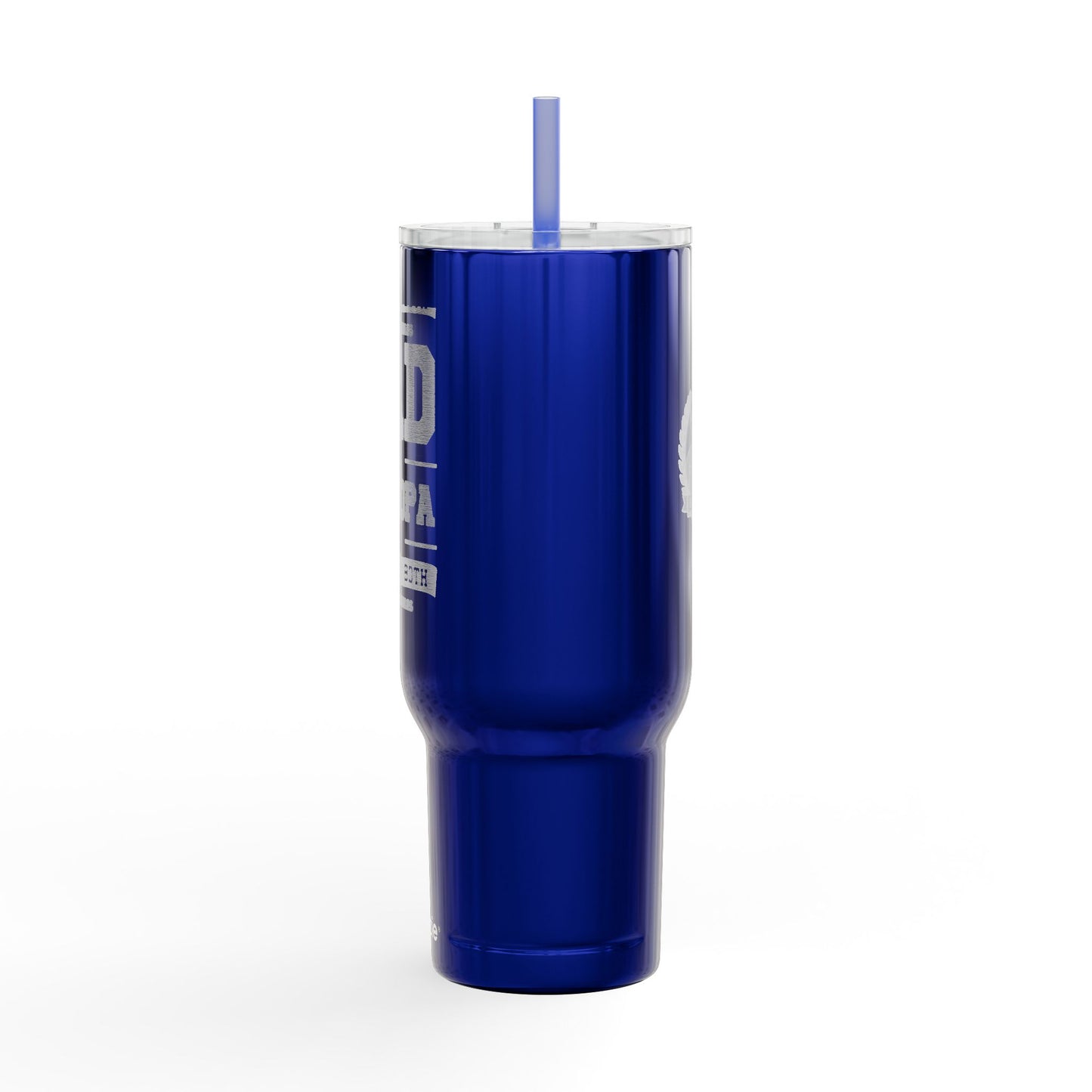 40oz Engraved Dad Tumbler with Lid & Straw - Insulated Travel Cup for Father’s Day