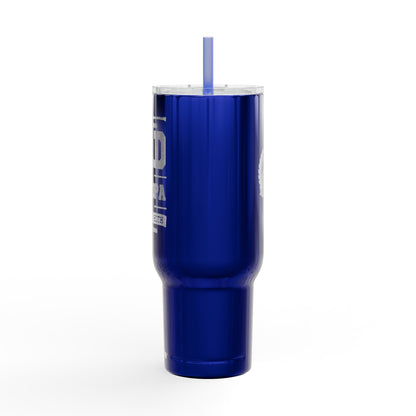 40oz Engraved Dad Tumbler with Lid & Straw - Insulated Travel Cup for Father’s Day