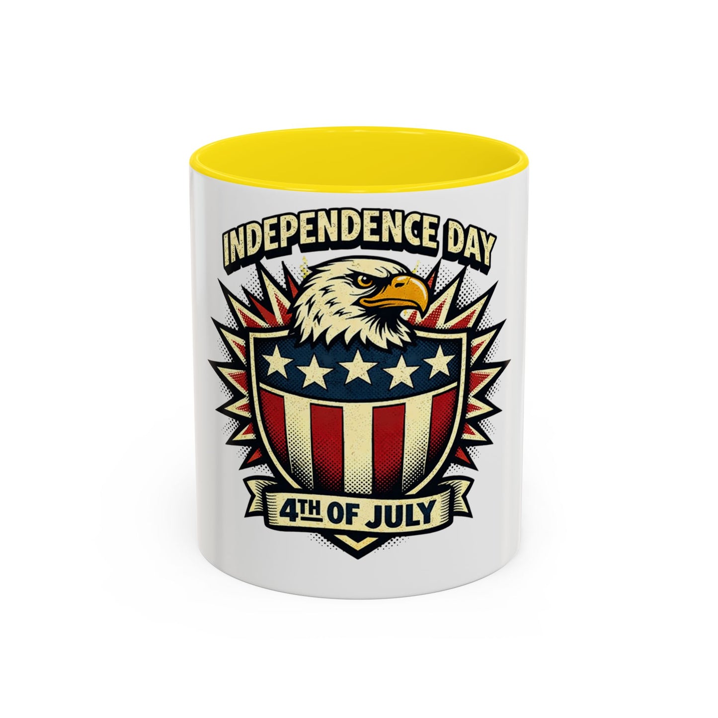 Accent Coffee Mug (11, 15oz) , 4th of july ,independence day.