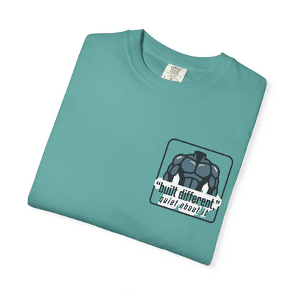 Graphic T-Shirt — “No Announcements, Just Results” Motivational Fitness Tee