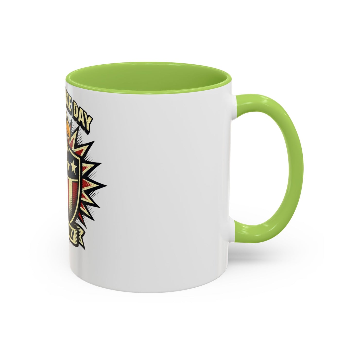 Accent Coffee Mug (11, 15oz) , 4th of july ,independence day.