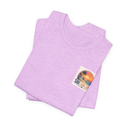 Endless Summer Surf Tee — Retro Sunset Palm Beach T-Shirt