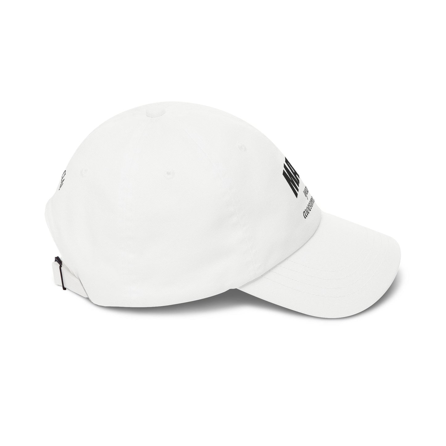 Dad Cap “MANY years of awesomeness” – Casual Embroidered Baseball Hat for Fathers & Gifts