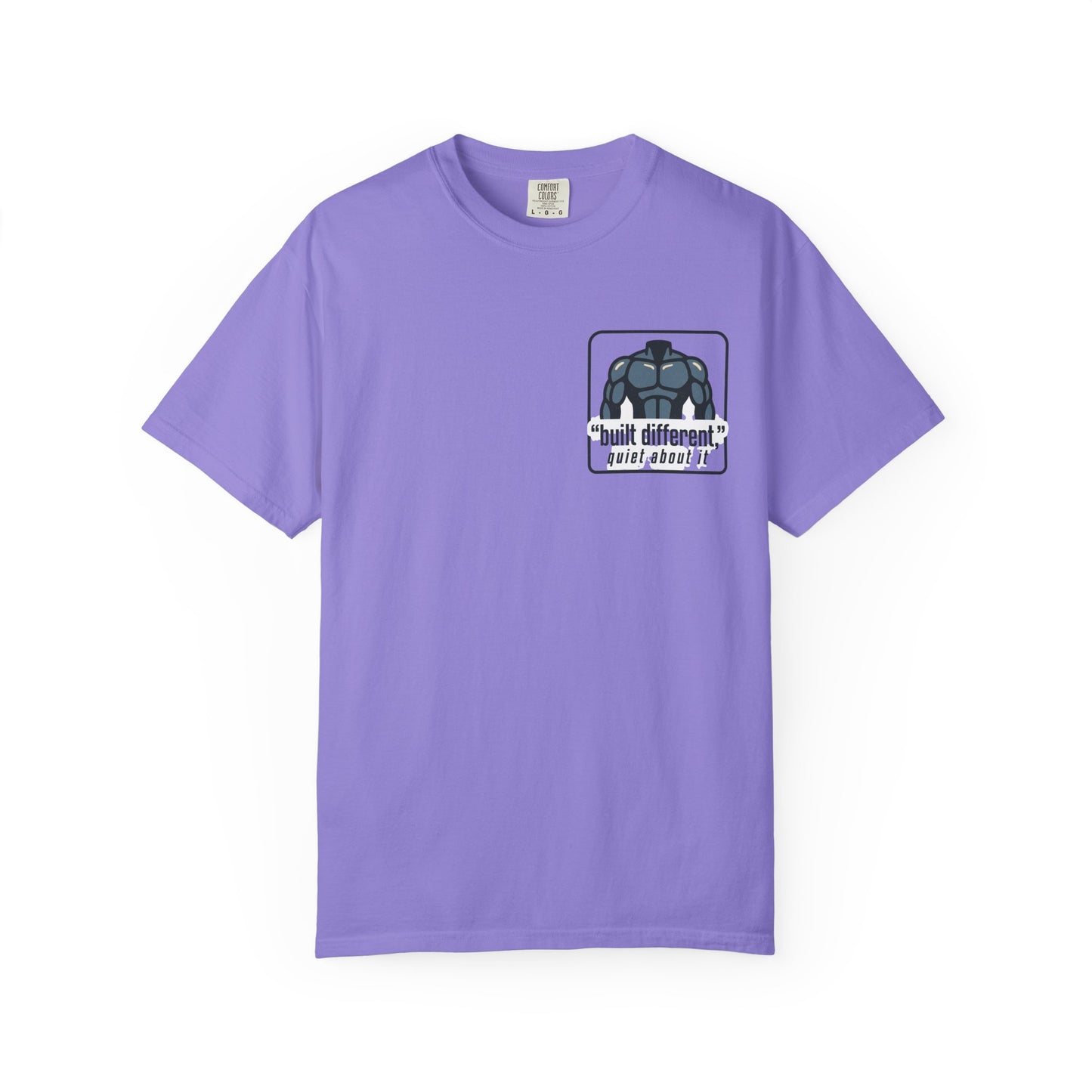 Graphic T-Shirt — “No Announcements, Just Results” Motivational Fitness Tee