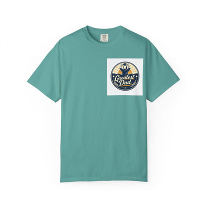 Greatest Dad Vintage Badge T-Shirt