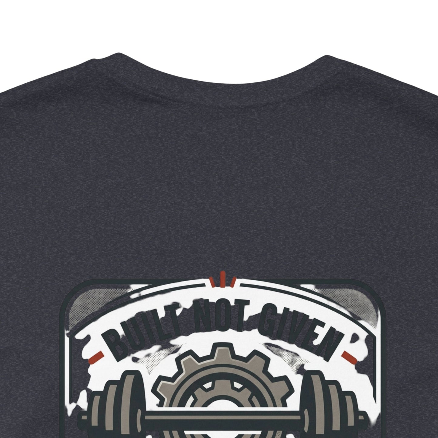 Stay Focused / Built Not Given Fitness T‑Shirt — “Stay Broke or Focused” Motivational Gym Tee