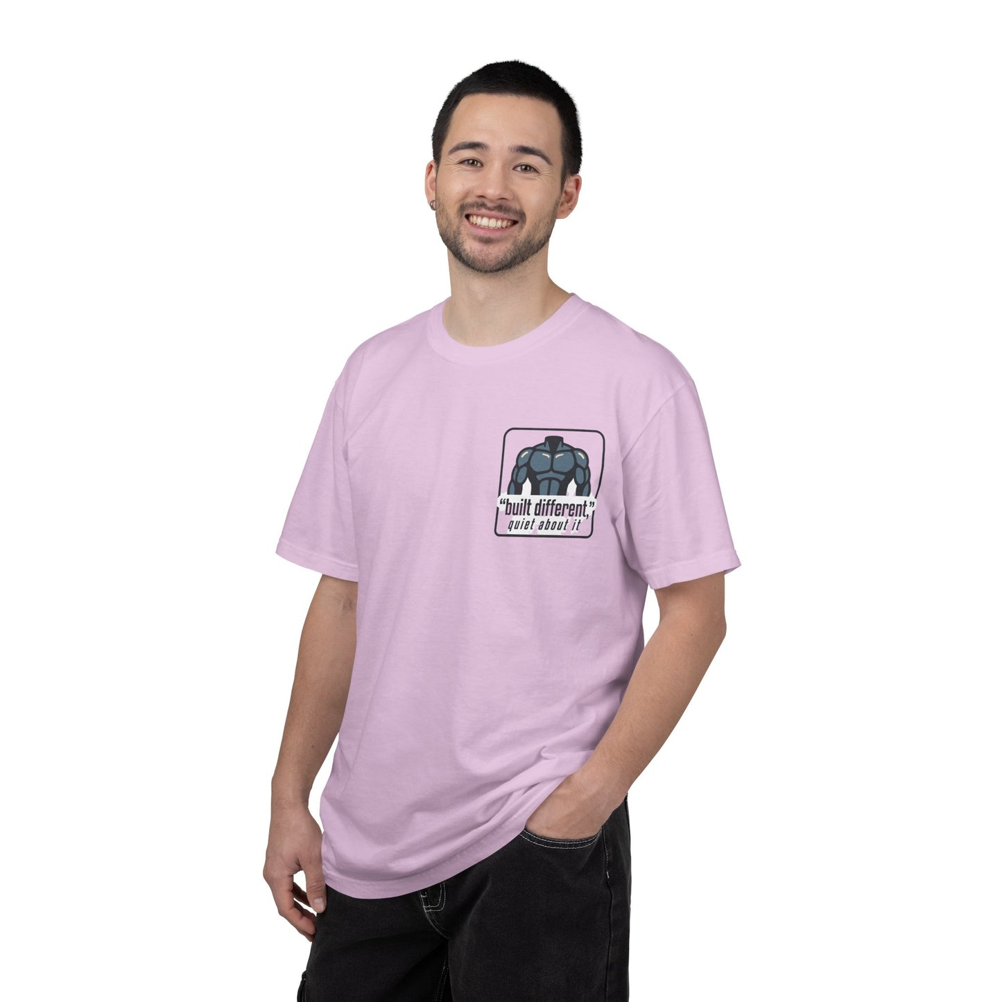 Graphic T-Shirt — “No Announcements, Just Results” Motivational Fitness Tee