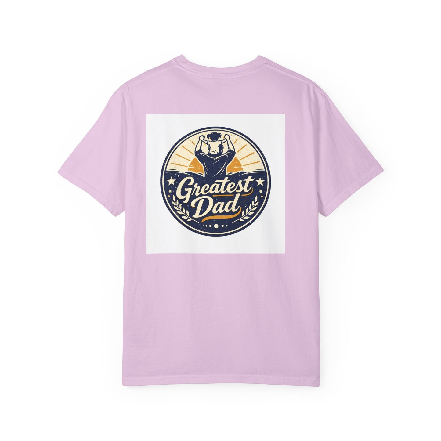 Greatest Dad Vintage Badge T-Shirt