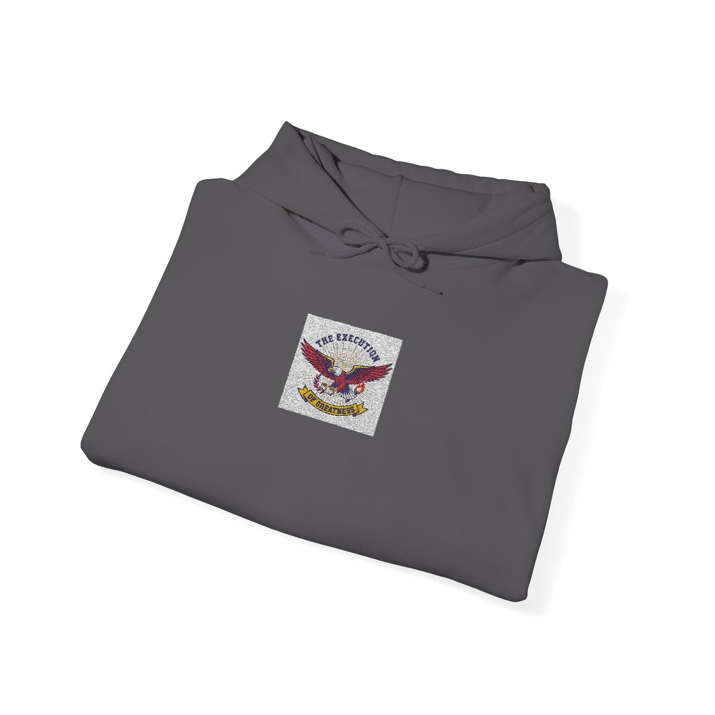 Patriotic Eagle Floral Hoodie – American Flag Wings Graphic Sweatshirt