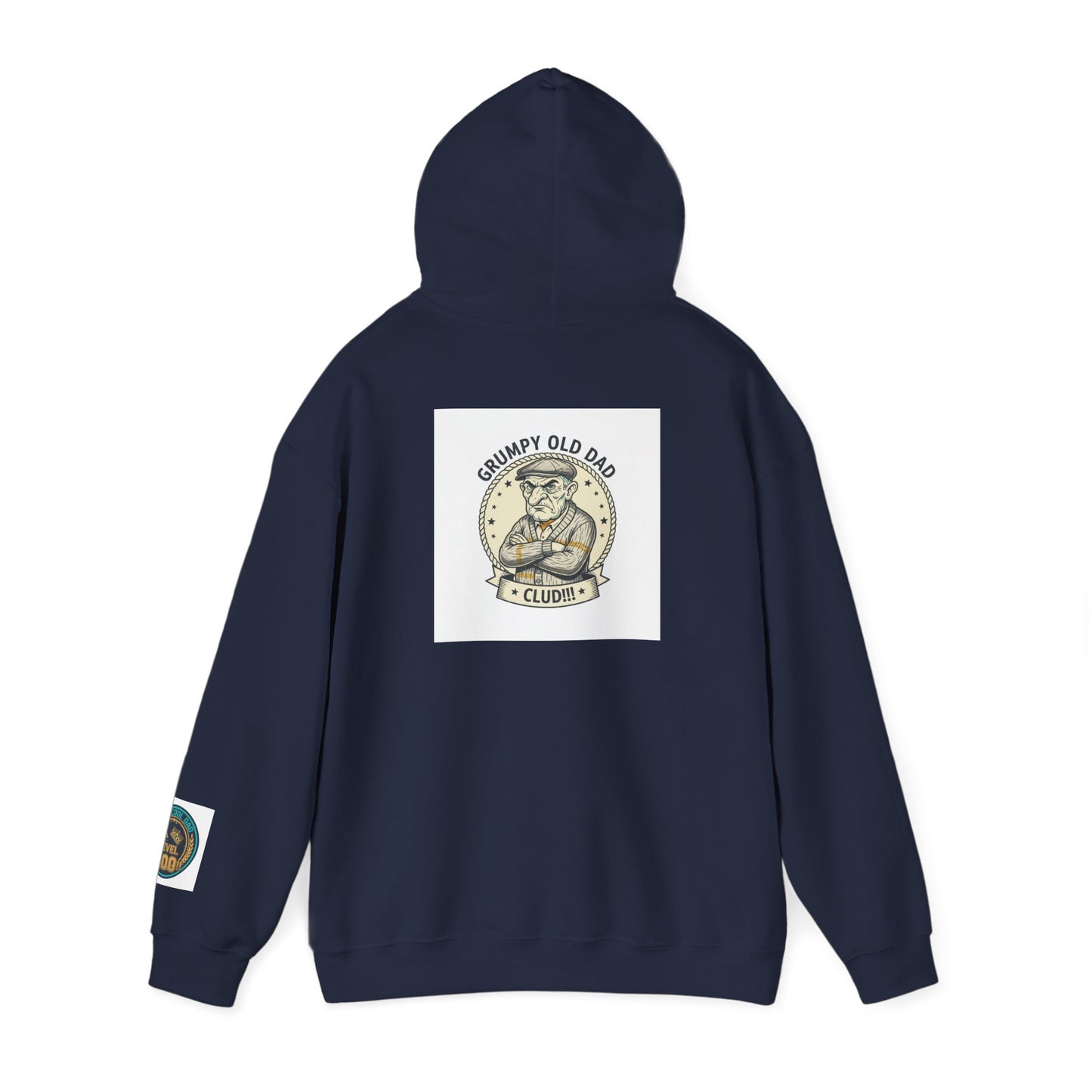 Dad & Grandpa Hoodie — Grumpy Old Dad Club Vintage Pullover