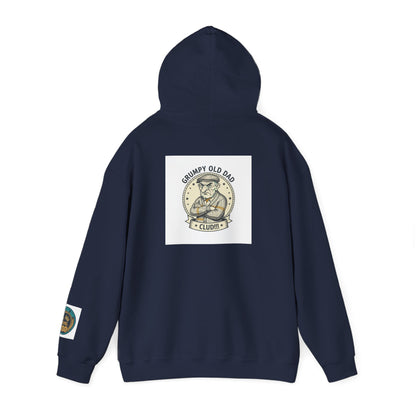 Dad & Grandpa Hoodie — Grumpy Old Dad Club Vintage Pullover