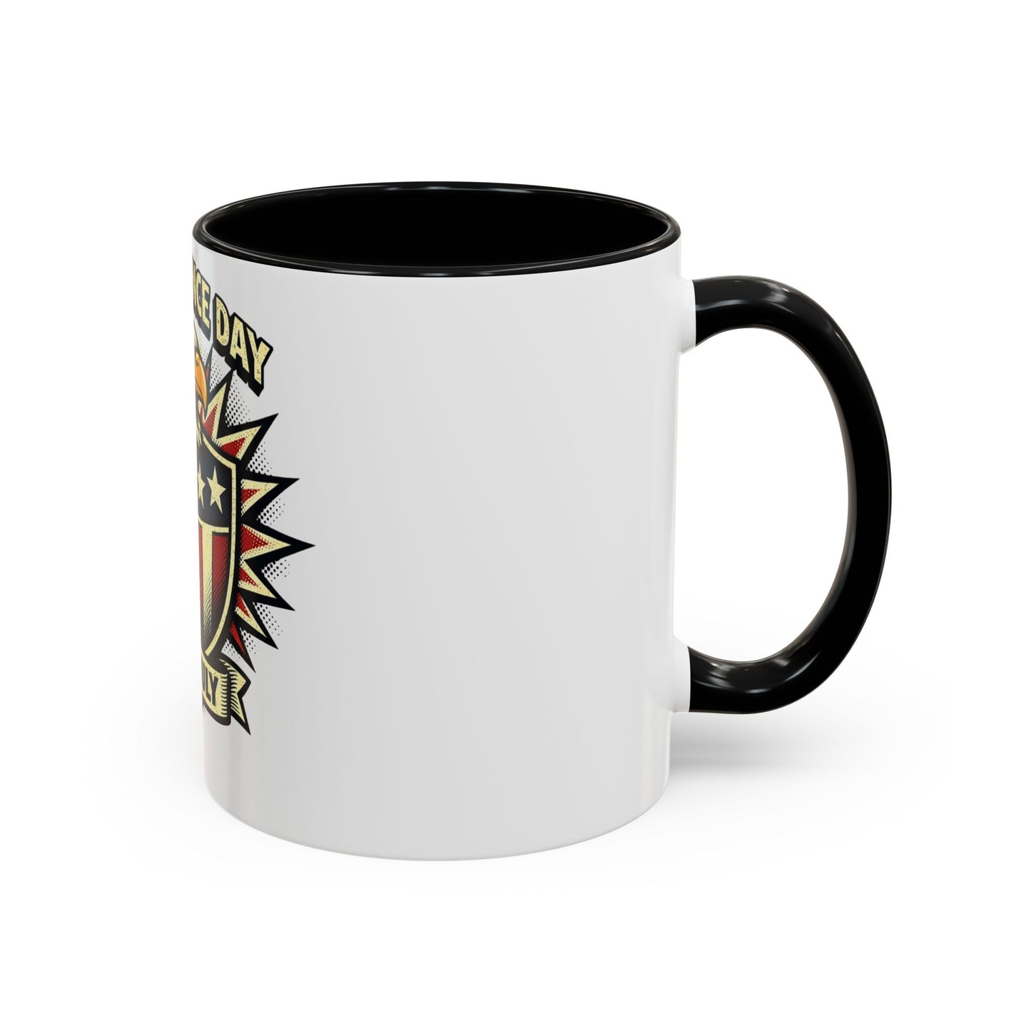 Accent Coffee Mug (11, 15oz) , 4th of july ,independence day.