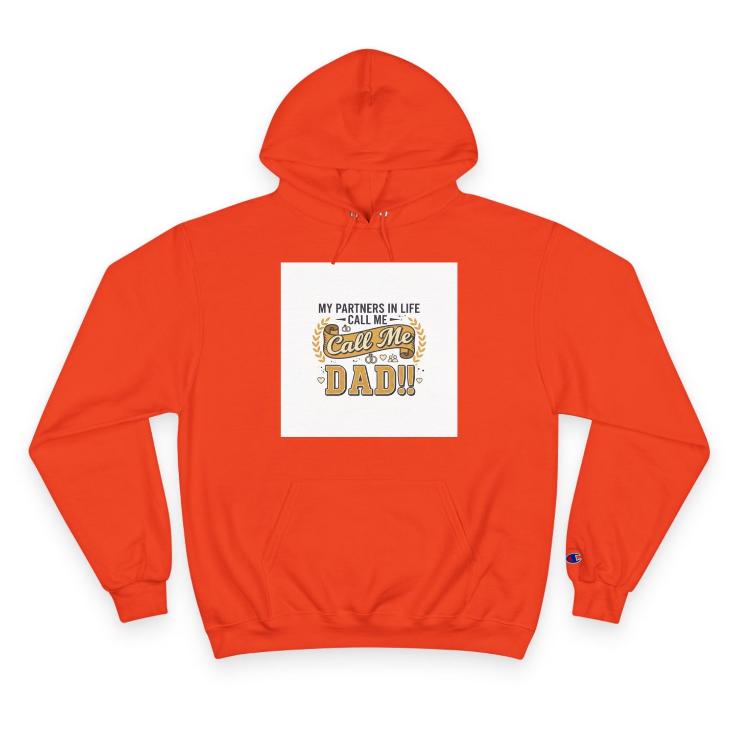 Dad Level 1001 Hoodie — 'My Partners in Life Call Me Dad' Graphic Sweatshirt