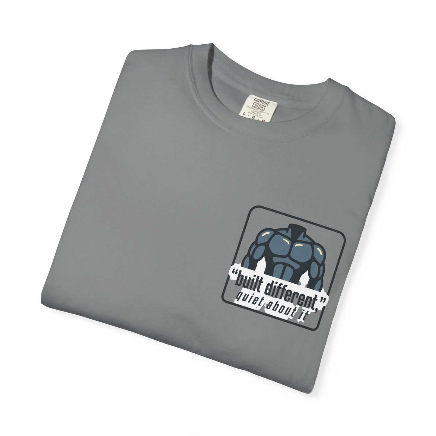 Graphic T-Shirt — “No Announcements, Just Results” Motivational Fitness Tee