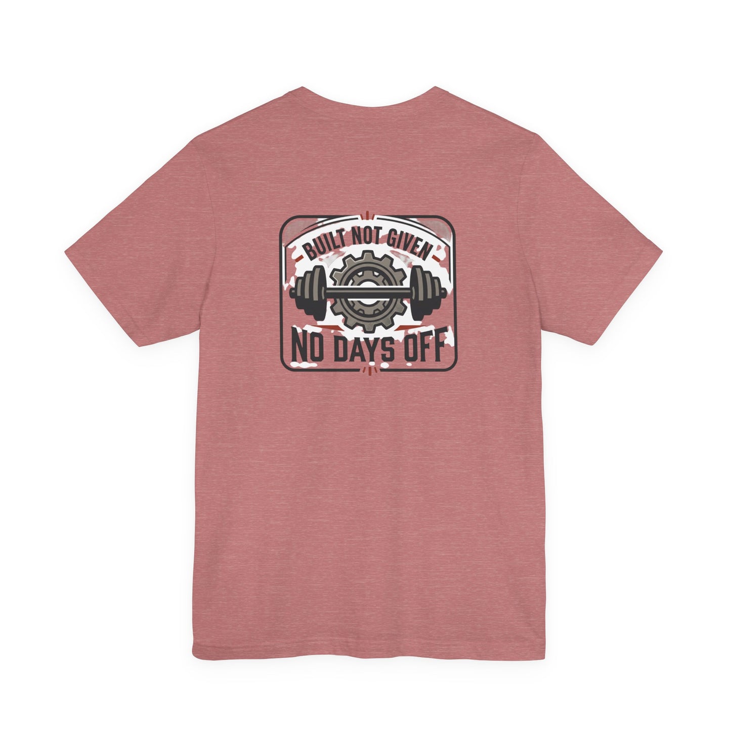 Stay Focused / Built Not Given Fitness T‑Shirt — “Stay Broke or Focused” Motivational Gym Tee