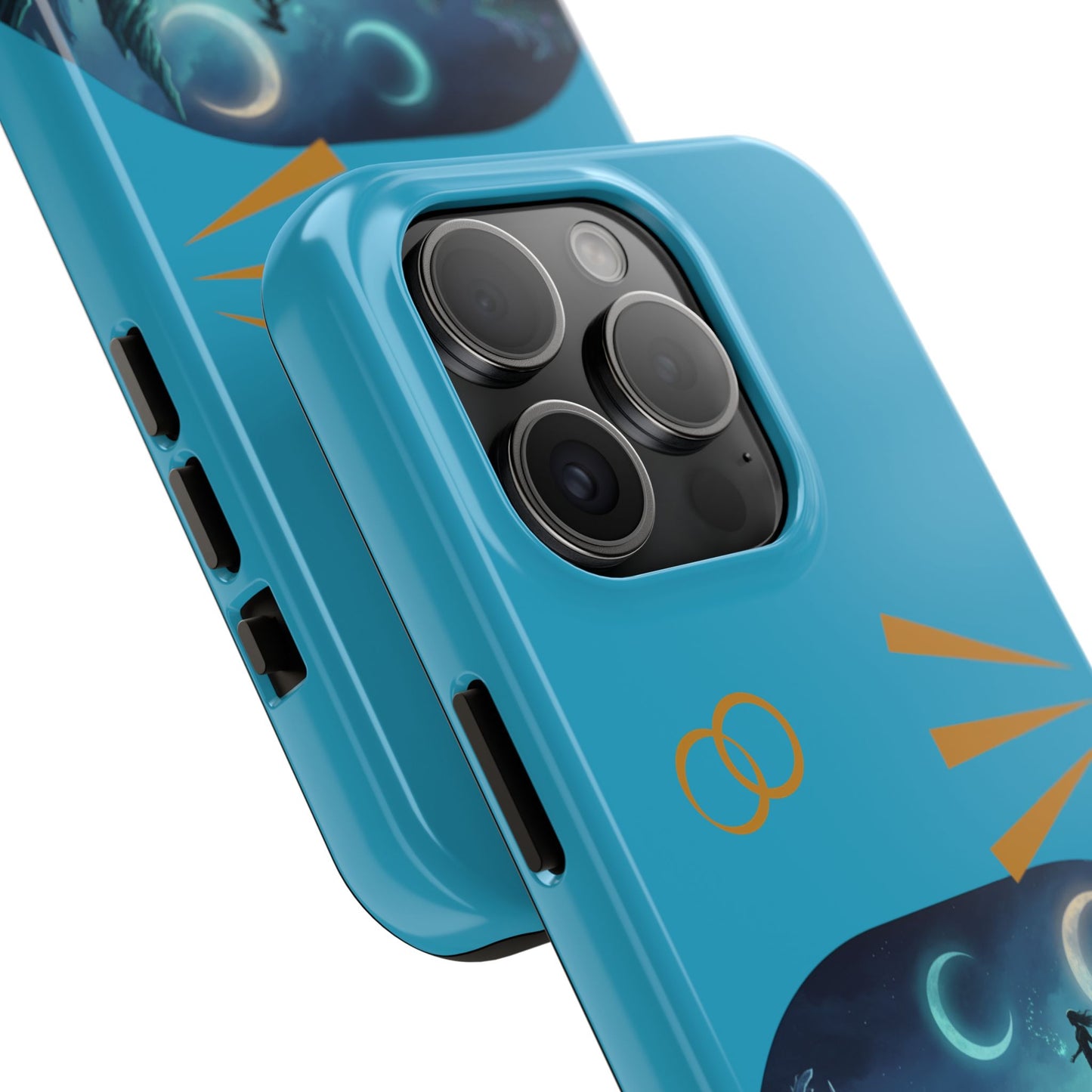 Tough Phone Case — Mystic Moonlit Shore Illustration