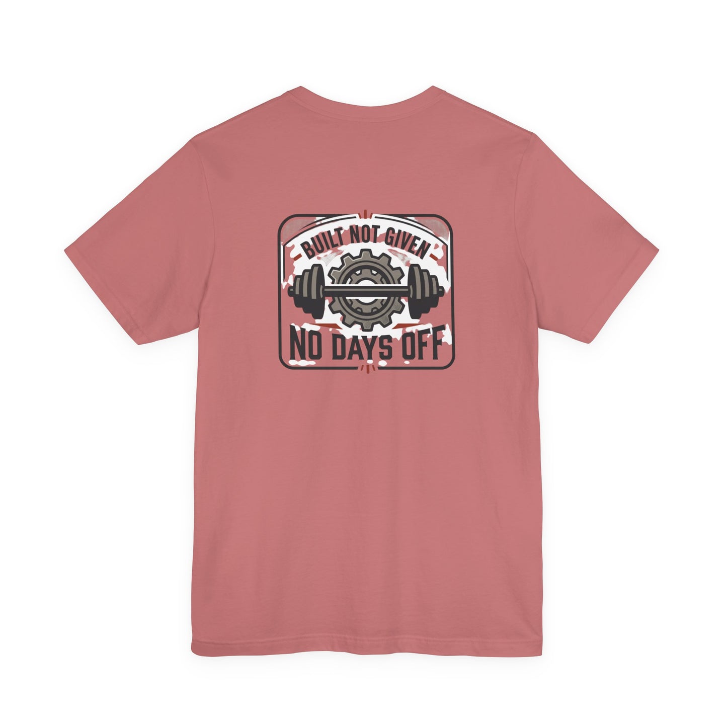 Stay Focused / Built Not Given Fitness T‑Shirt — “Stay Broke or Focused” Motivational Gym Tee