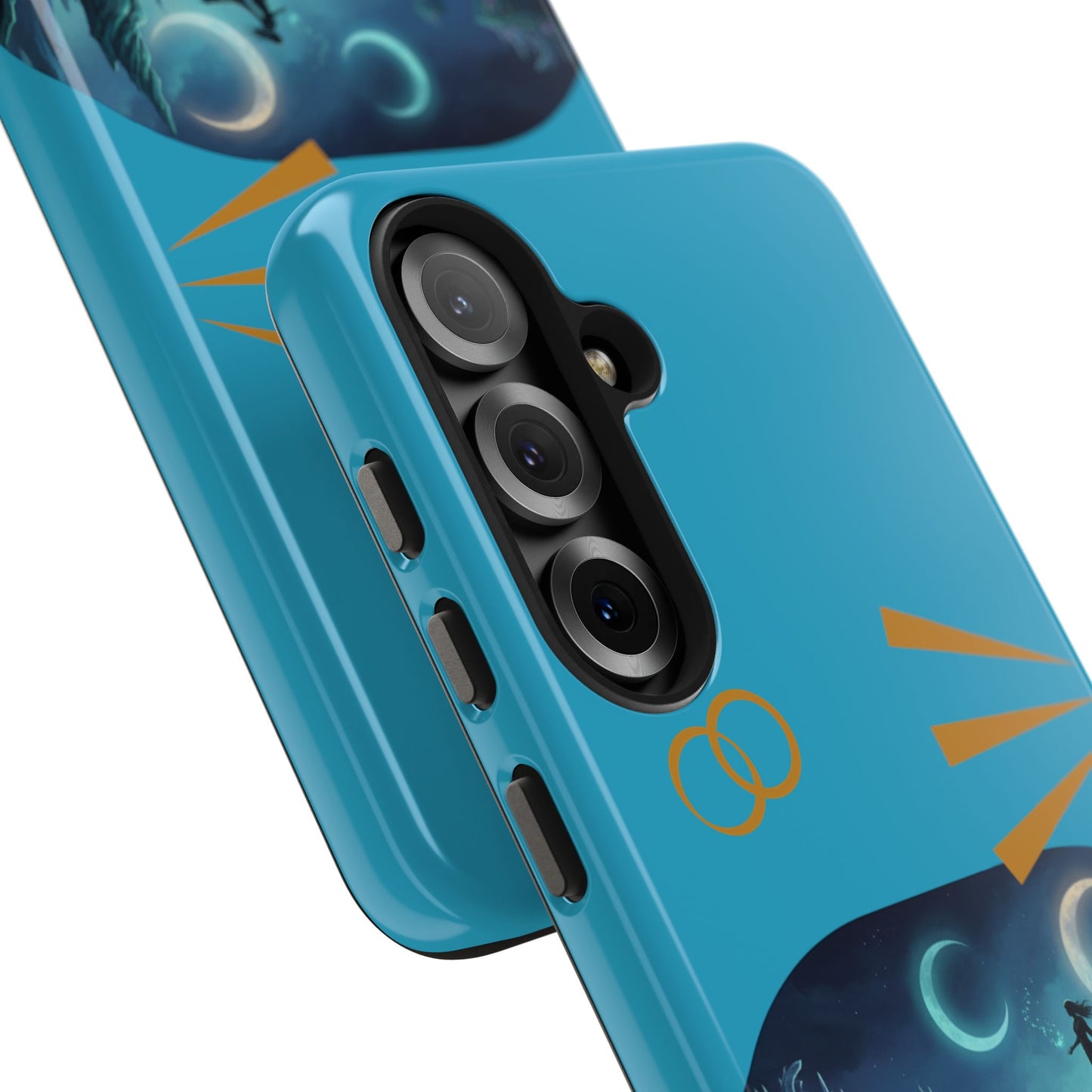 Tough Phone Case — Mystic Moonlit Shore Illustration