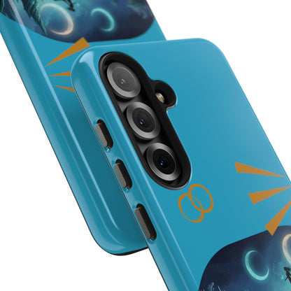 Tough Phone Case — Mystic Moonlit Shore Illustration