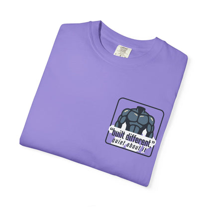 Graphic T-Shirt — “No Announcements, Just Results” Motivational Fitness Tee