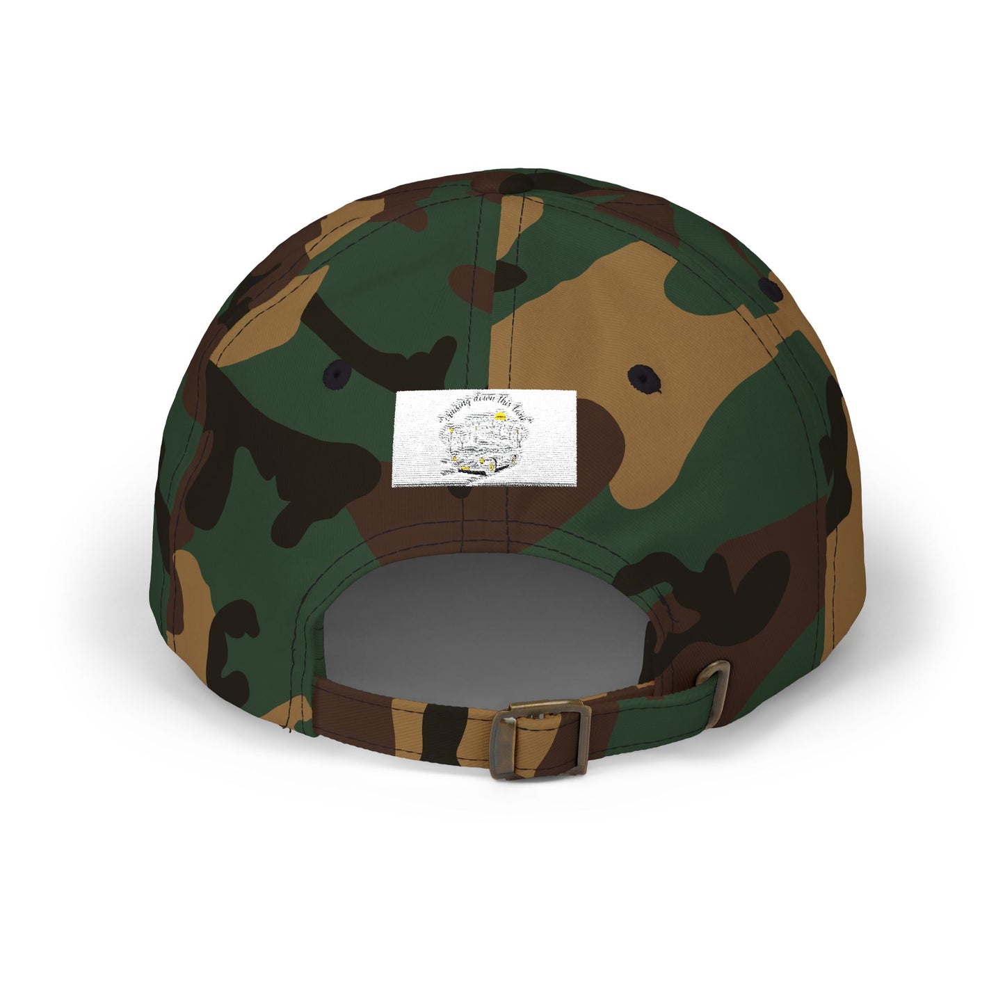 Dad Lion Patch Cap — Classic Embroidered “World's Best Dad” Baseball Hat